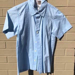 Boys button down shirt. Gap size S. Light blue.
